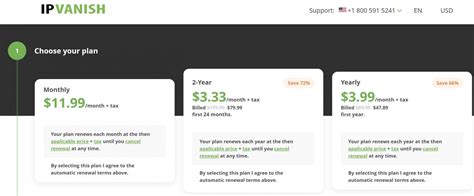 IPVanish pricing