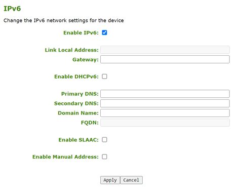 IPv6 Must Be Enabled