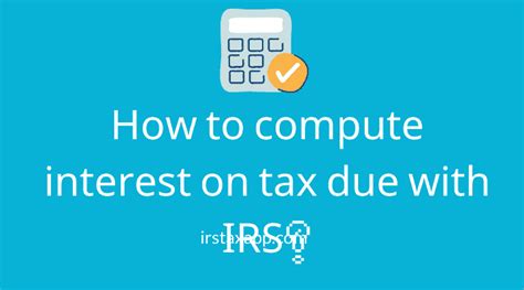 IRS Interest Calculator