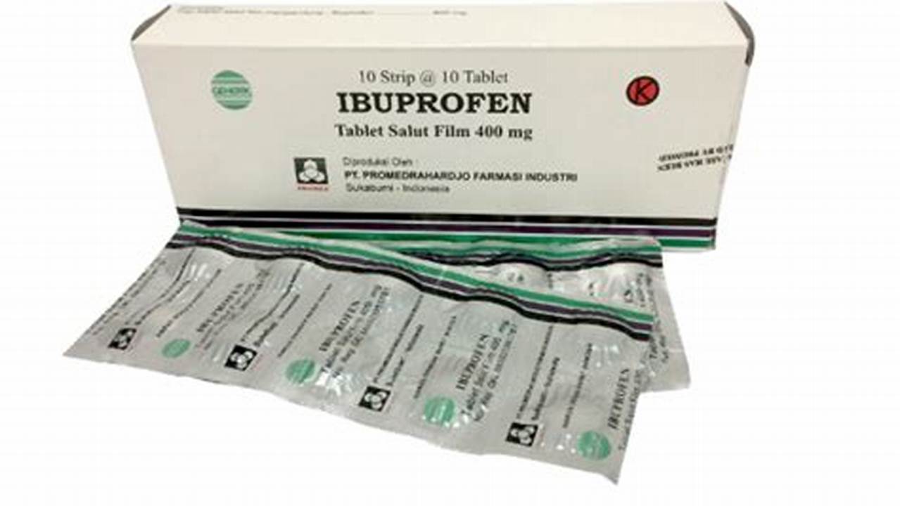Ibuprofen, Obat