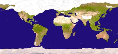Ice Age Map Of Earth