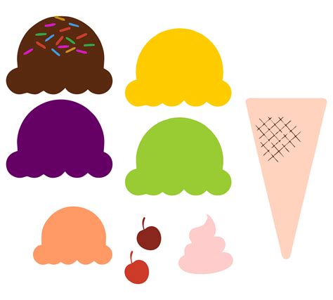 Ice Cream Cone Template