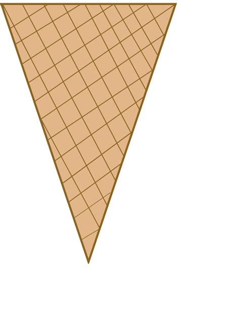 Ice Cream Cone Template Free