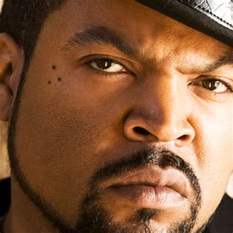 Ice Cube Face Tattoo