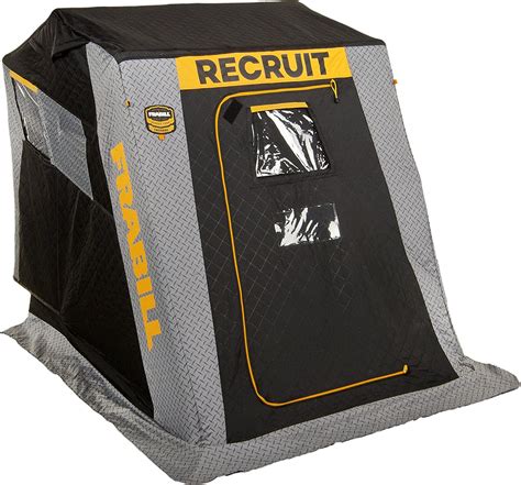 Clam Six Pack 1660 Mag Hub Popup Ice Shelter 229816, Ice Fishing