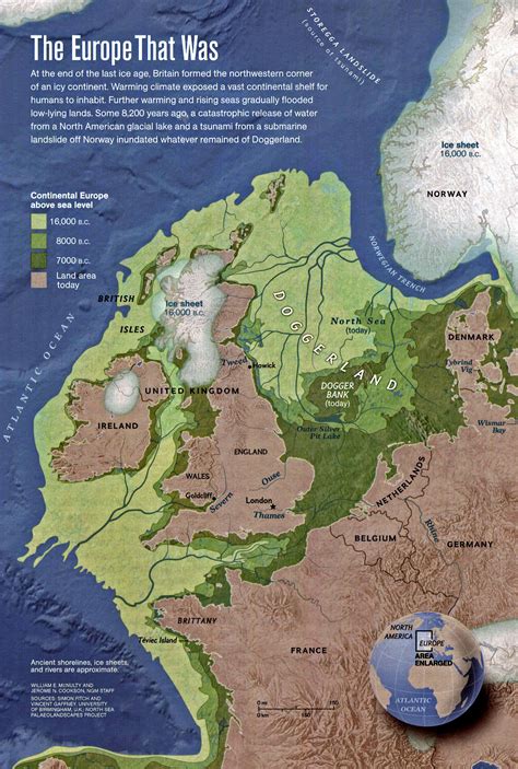 Ice Age Map Of Earth