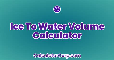 Calculate Your Ice and Water Needs with Our Handy Calculator - Efficiently Plan for Any Event!