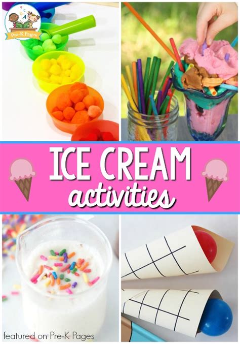 Ice Cream Activity For Preschool