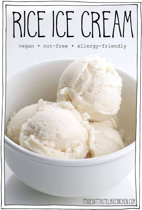 Ice Cream And Rice - Chefinoz
