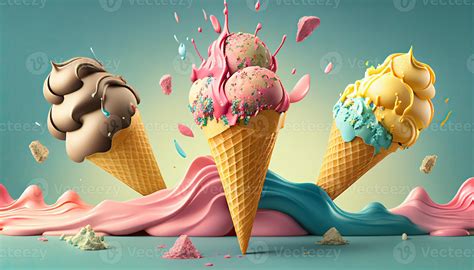 Ice Cream Background