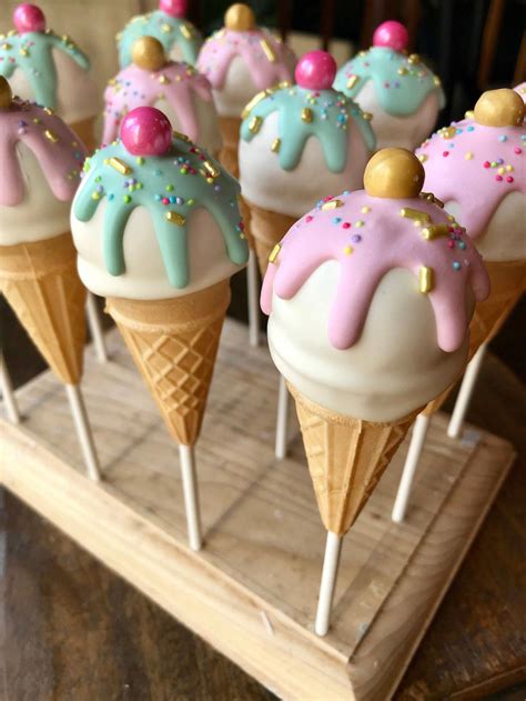 Ice Cream Cone Cake Pops: The Perfect Summer Dessert Treat