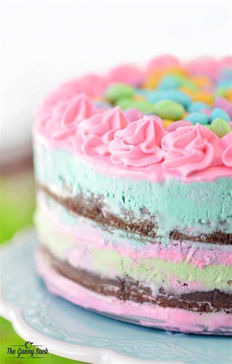 Ice Cream Easter Cake