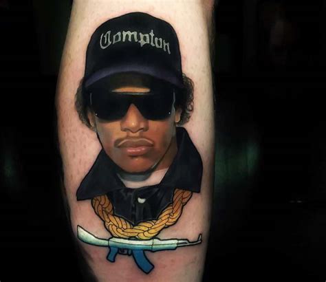 Ice Cube tattoo by Luke Naylor Post 22977