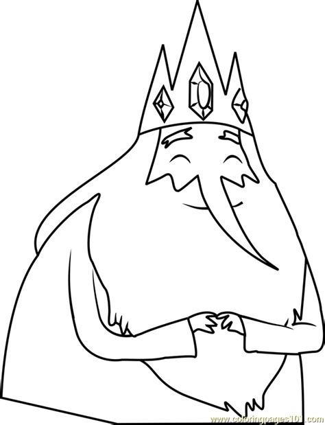 Ice King Coloring Pages