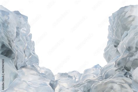 Ice Rocks 3D PNG