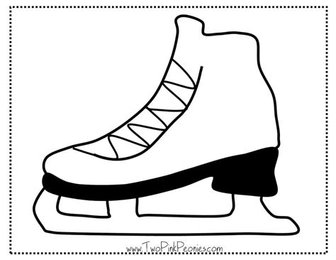 Ice Skate Printable