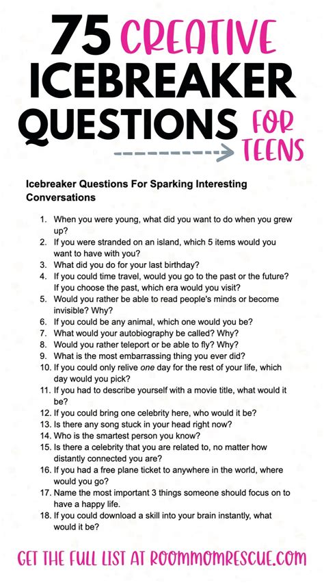 Icebreaker Questions