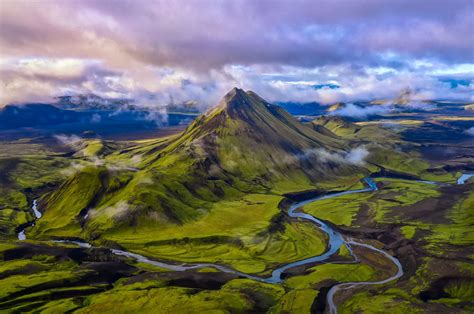Icelandic Highlands Landscape