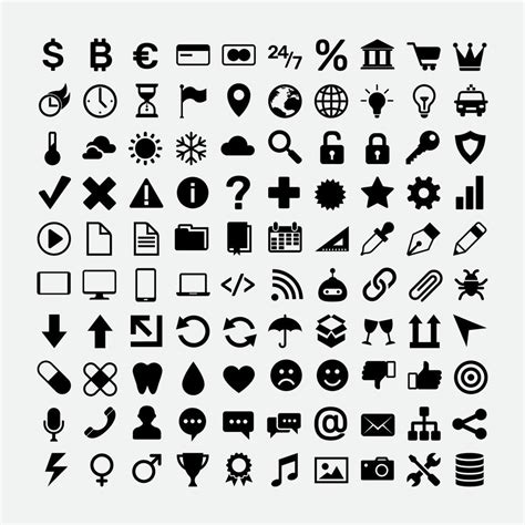 Icons And Symbols