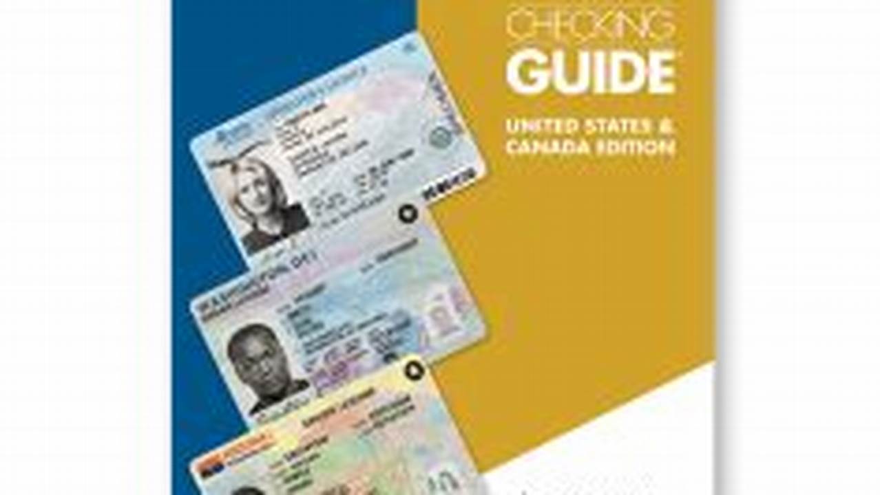 Id Checking Guide 2024