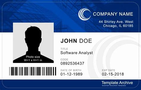 Id Card Template Word Free: A Complete Guide For 2023