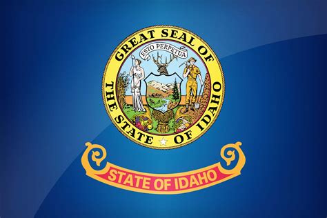 Idaho State Flag Printable
