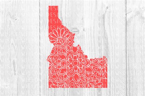 Download Idaho State Mandala For Crafts