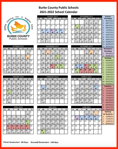 Idea Burke Calendar