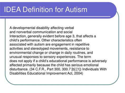 Unlocking The Enigma: The Ultimate Idea Definition of Autism