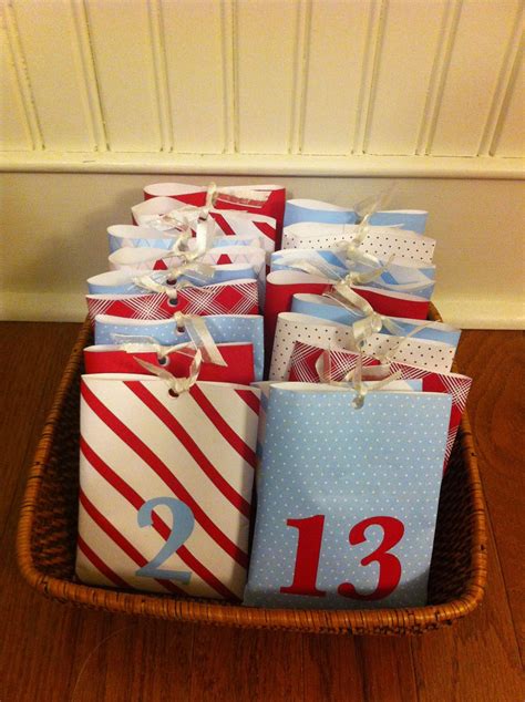 Ideas For Filling An Advent Calendar