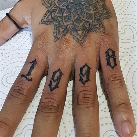 Ideas For Number Tattoos