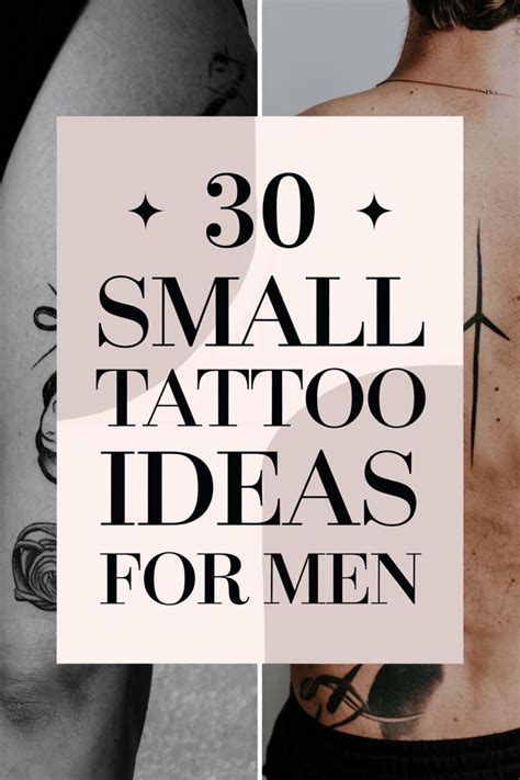 Ideas For Small Tattoos For Guys