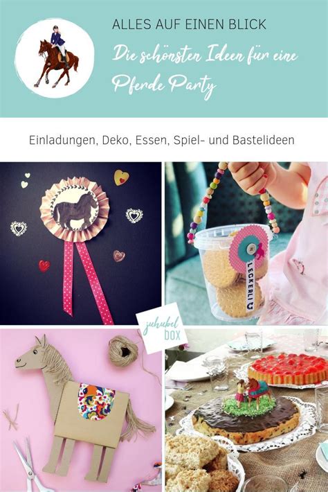 Ideen Pferdeparty