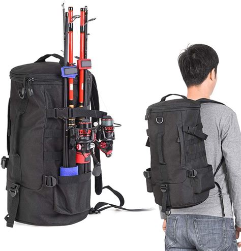 Identify Your Needs Fishing Backpack with Rod Holder