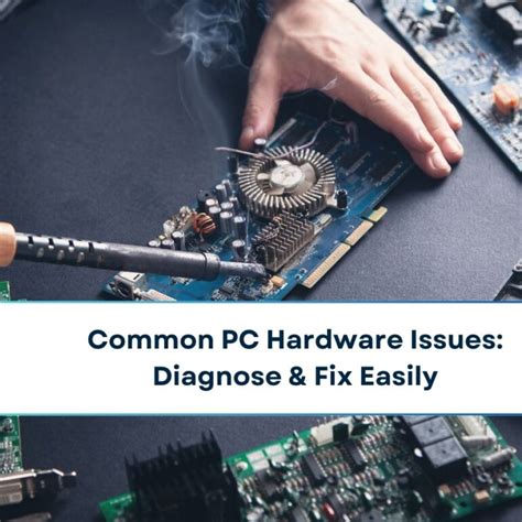 Identify and fix a hardware issue