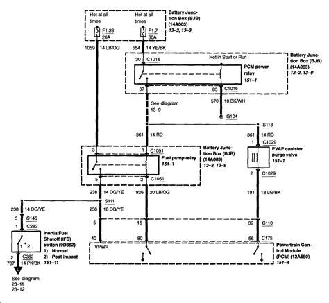 Identifying Circuit Paths 08 Sport Trac Fuel Filter