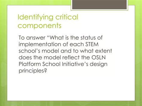 Identifying Crucial Components