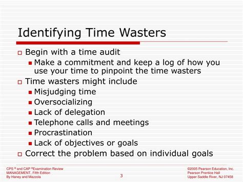 Identifying Time Wasters Image