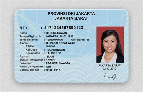 Identitas Resmi Valid