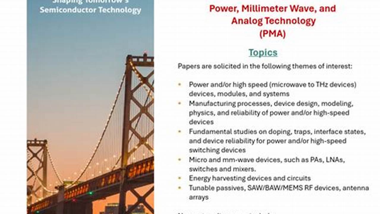 Iedm 2024 Program Pdf