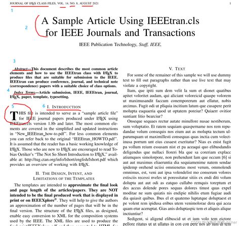 Ieee Transactions Template