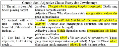 If Clause Soal Essay