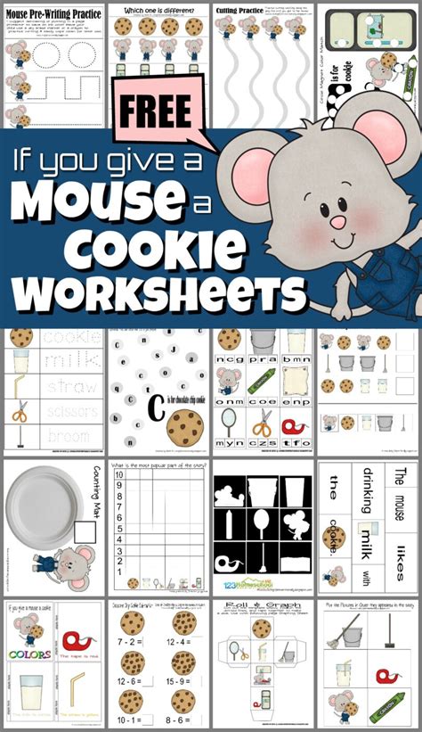 If You Give A Mouse A Cookie Printables