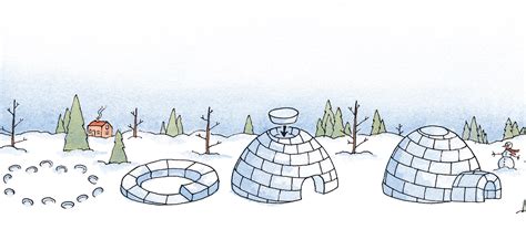 Igloo Building Process
