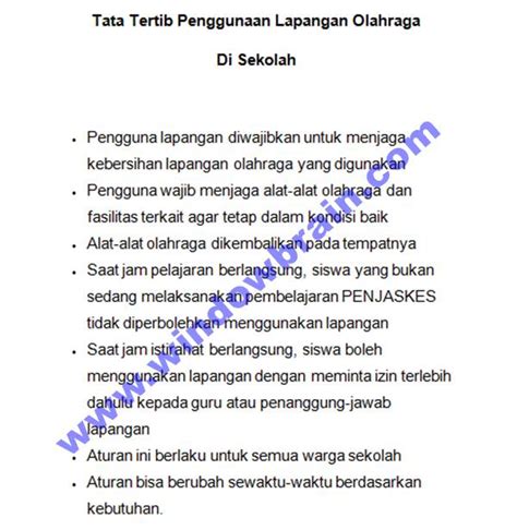 Ikuti Tata Tertib Olahraga Indonesia