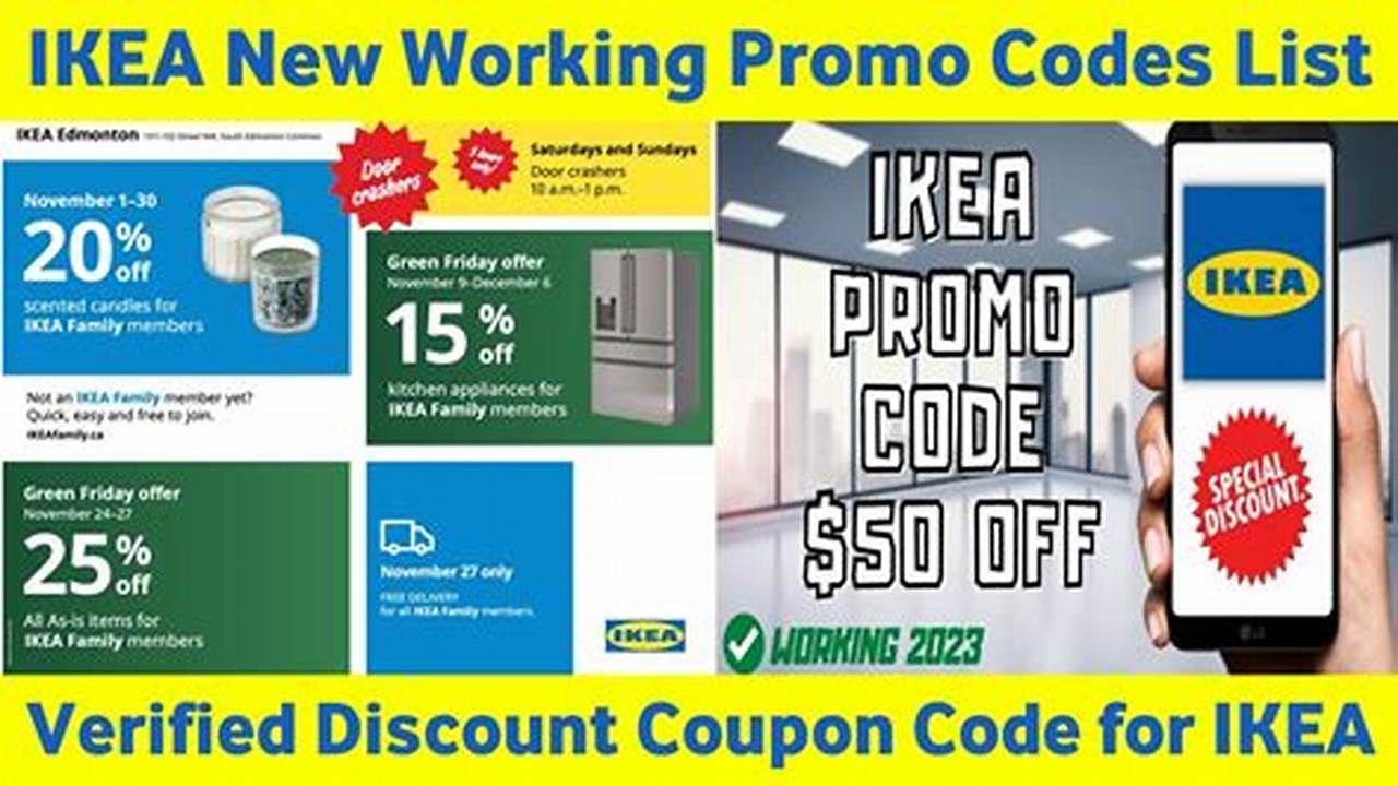 Ikea Discount Code May 2024