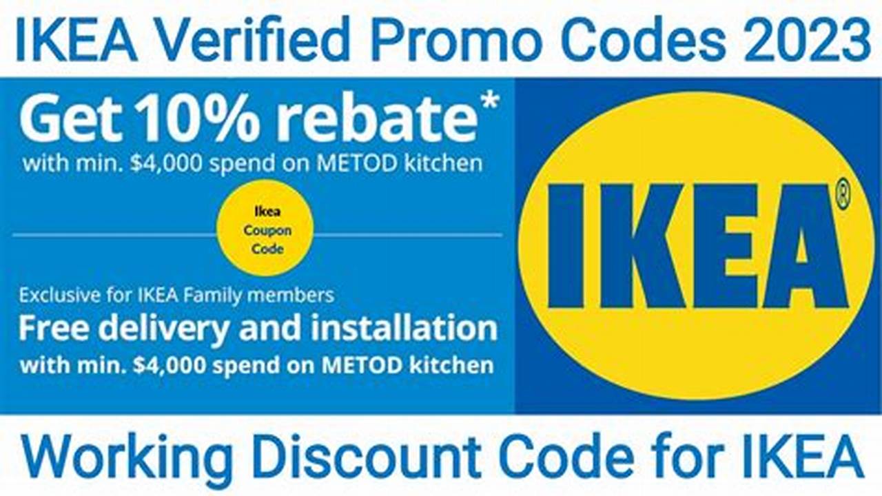 Ikea Discount Code October 2024 Calendar