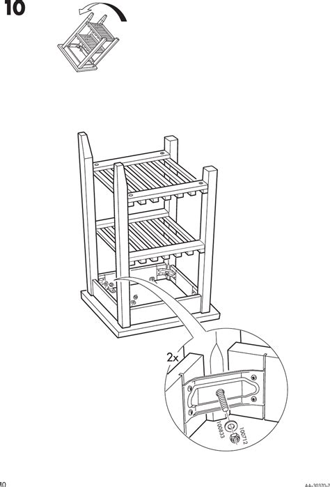 Ikea Bekvam Kitchen Cart Instructions