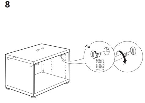 Ikea Besta Drawer Adjustment Instructions