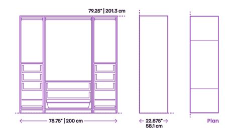 Ikea Closet Dimensions